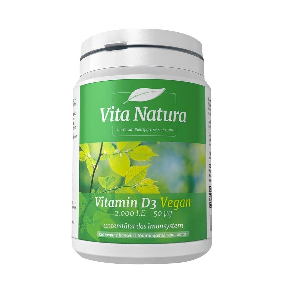 Vitamin D3 2.000 I.E.  Vegan